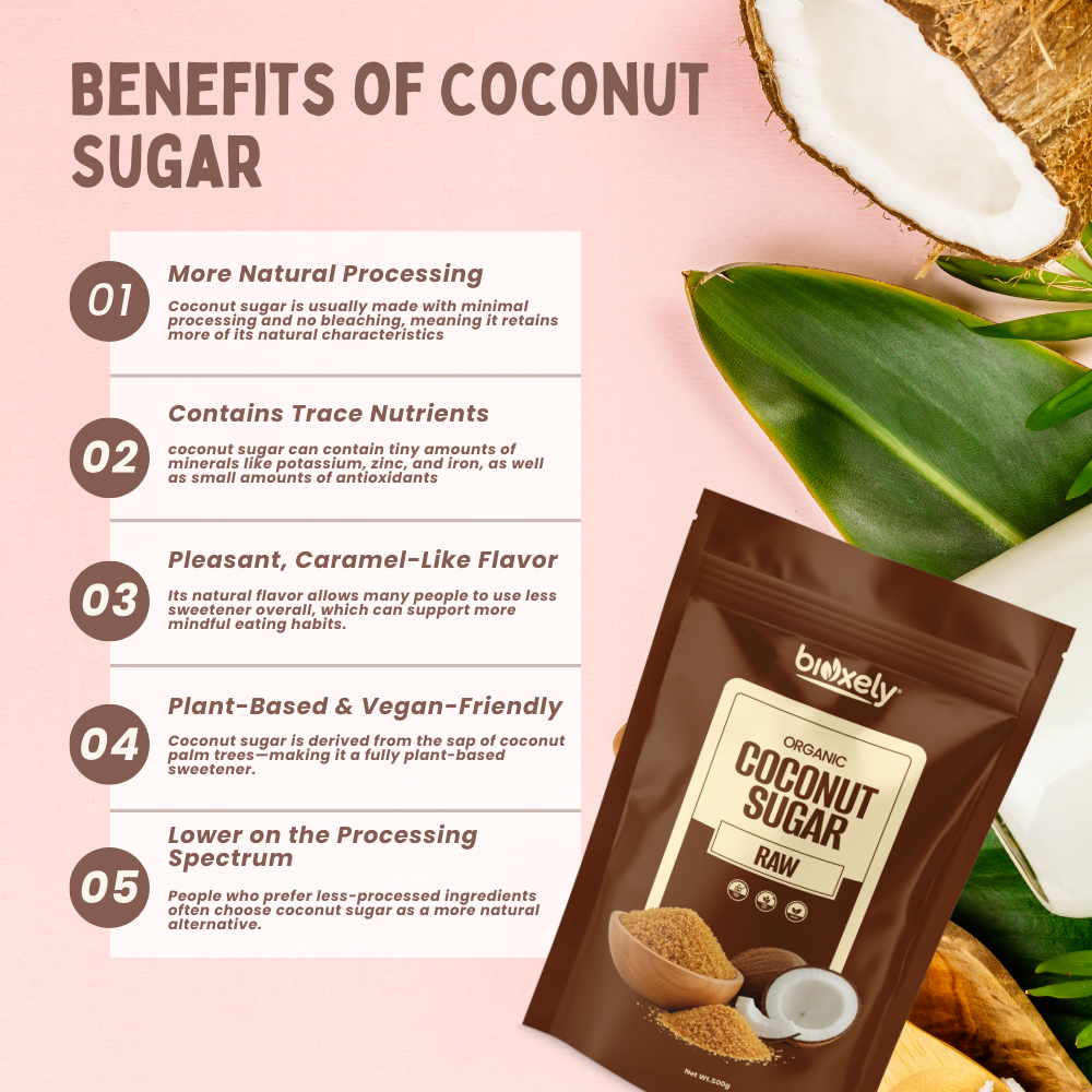 Organic Coconut Sugar | Natural Low GI Sweetener