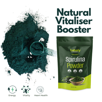 Organic Spirulina Powder | Plant Protein Superfood