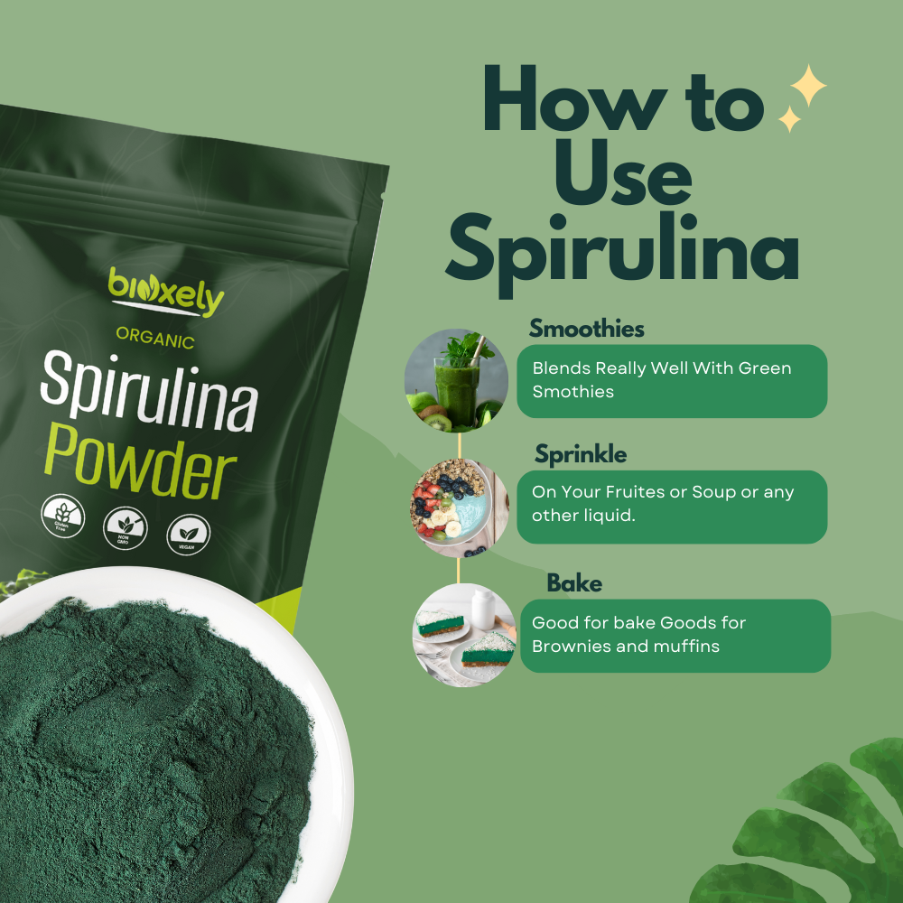 Organic Spirulina Powder | Plant Protein Superfood